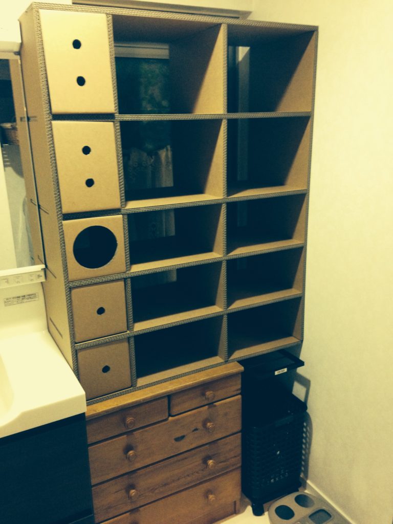 段ボール棚